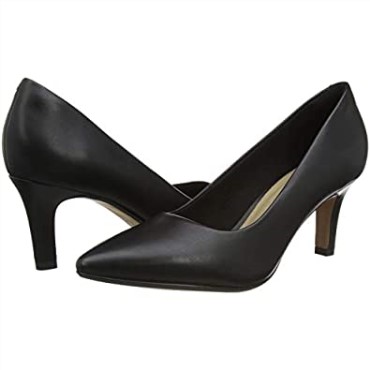 Zapato De Vestir Uniforme Mujer Illeana Tulip Clarks Cuero Negro