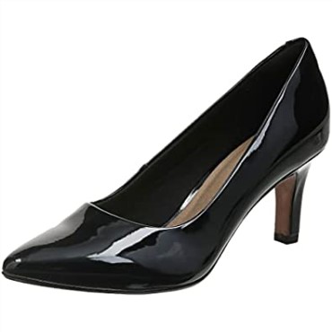 Zapato De Vestir Uniforme Illeana Tulip Mujer Clarks Negro Pat
