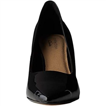 Zapato De Vestir Uniforme Illeana Tulip Mujer Clarks Negro Pat