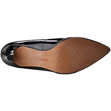 Zapato De Vestir Uniforme Illeana Tulip Mujer Clarks Negro Pat