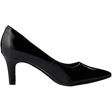 Zapato De Vestir Uniforme Illeana Tulip Mujer Clarks Negro Pat