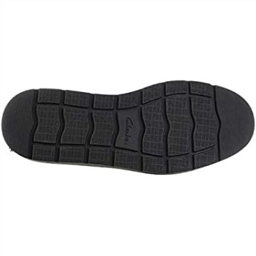 Botín Mujer Ivery Jet Gris Oscuro Ante Forrado Cálido Clarks