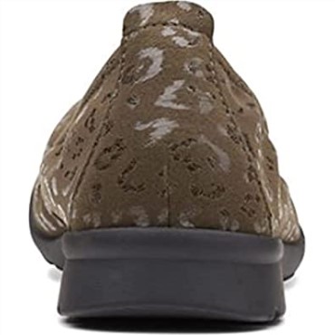 Bailarina Jenette Easy De Mujer Tela Verde Oliva Clarks