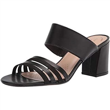 Sandalia Tacón Mujer Jocelynne Andi Piel Negra Combi Clarks