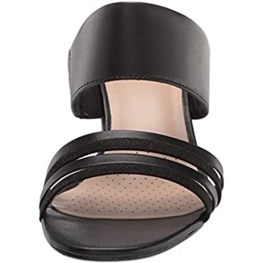 Sandalia Tacón Mujer Jocelynne Andi Piel Negra Combi Clarks