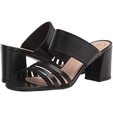 Sandalia Tacón Mujer Jocelynne Andi Piel Negra Combi Clarks