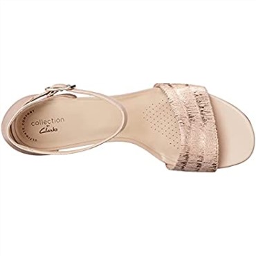 Sandalia Con Tacón Jocelynne Cam Para Mujer Clarks