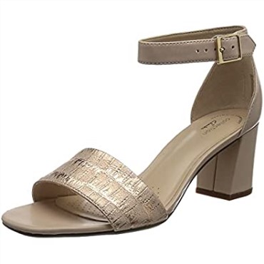 Bomba De Mujer Jocelynne Cam Clarks Polvoriento Rosa