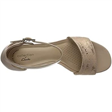Bomba De Mujer Jocelynne Cam Clarks Polvoriento Rosa