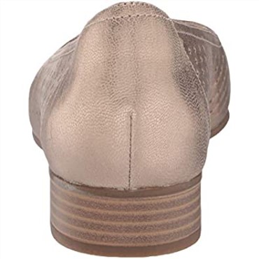 Bailarinas Mujer Juliet Cedro Clarks Piel Metalizada