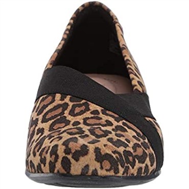 Mocasines Mujer Juliet Dahlia Clarks Tan Leopard Suede