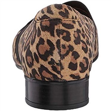Mocasines Mujer Juliet Dahlia Clarks Tan Leopard Suede