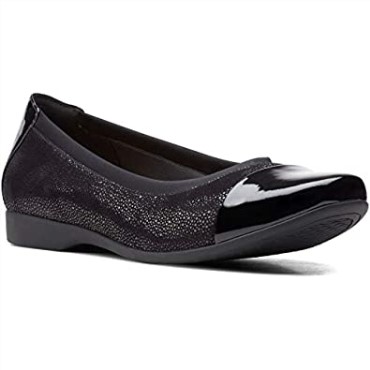 Mocasines Mujer Juliet Monte Negro Combi Clarks