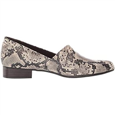 Mocasines Mujer Juliet Palm Serpiente Taupe Clarks