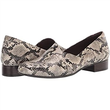 Mocasines Mujer Juliet Palm Serpiente Taupe Clarks