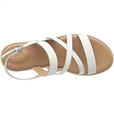Sandalia Mujer Karsea Sol Piel Blanca Clarks