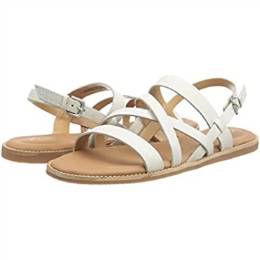 Sandalia Mujer Karsea Sol Piel Blanca Clarks