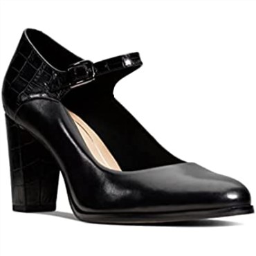 Zapatos De Tacón Con Tiras Kaylalba Para Mujer Clarks Negro