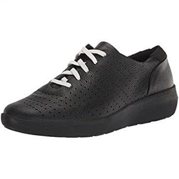 Kayleigh Aster Oxford Mujer Cuero Negro Clarks