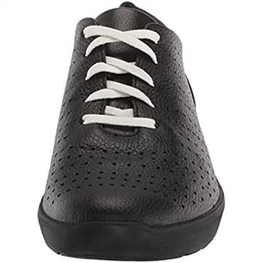 Kayleigh Aster Oxford Mujer Cuero Negro Clarks