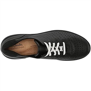 Kayleigh Aster Oxford Mujer Cuero Negro Clarks