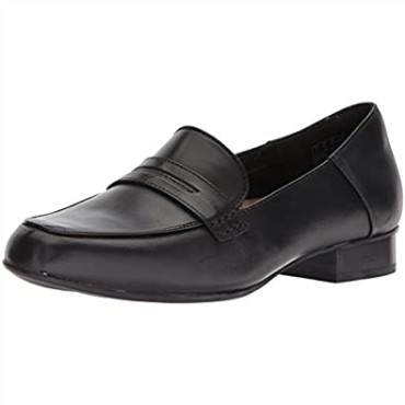 Mocasines Keesha Cora Pen Ny Mujer Cuero Negro Clarks