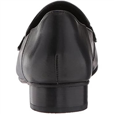 Mocasines Keesha Cora Pen Ny Mujer Cuero Negro Clarks