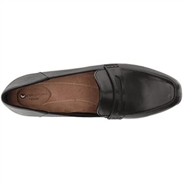 Mocasines Keesha Cora Pen Ny Mujer Cuero Negro Clarks