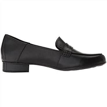 Mocasines Keesha Cora Pen Ny Mujer Cuero Negro Clarks
