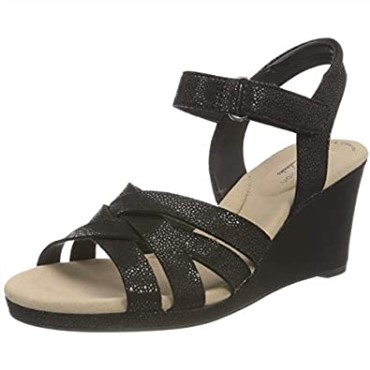 Sandalia De Tacón Mujer Lafley Leah Clarks Negro