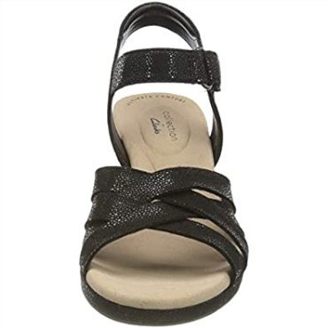 Sandalia De Tacón Mujer Lafley Leah Clarks Negro