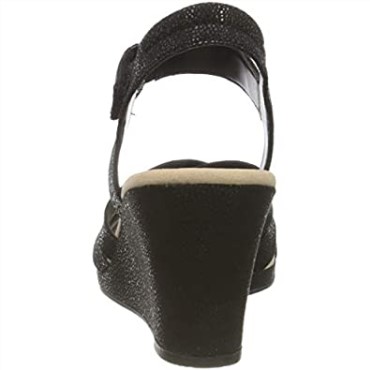Sandalia De Tacón Mujer Lafley Leah Clarks Negro