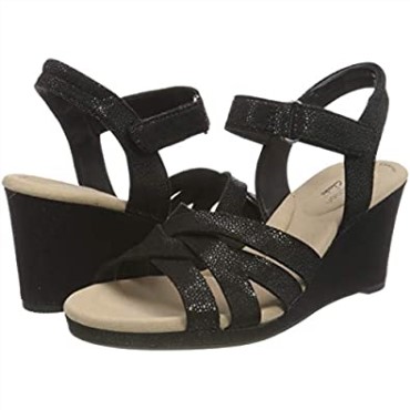 Sandalia De Tacón Mujer Lafley Leah Clarks Negro