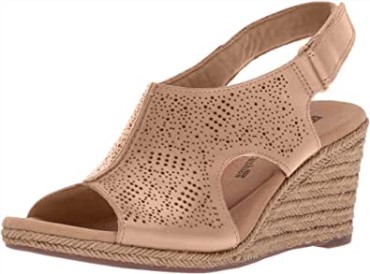 Zapatos De Mujer Lafley Rosen Plataforma Clarks Sand Cuero