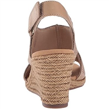 Zapatos De Mujer Lafley Rosen Plataforma Clarks Sand Cuero