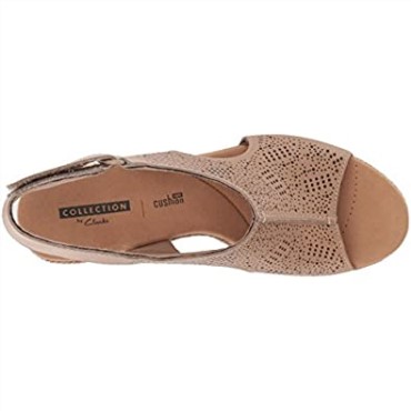 Zapatos De Mujer Lafley Rosen Plataforma Clarks Sand Cuero
