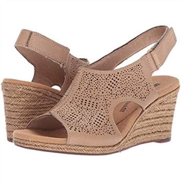 Zapatos De Mujer Lafley Rosen Plataforma Clarks Sand Cuero