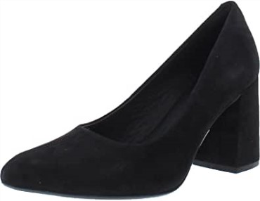 Zapatos De Salón De Mujer Laina 85 Court Clarks Black Suede Special