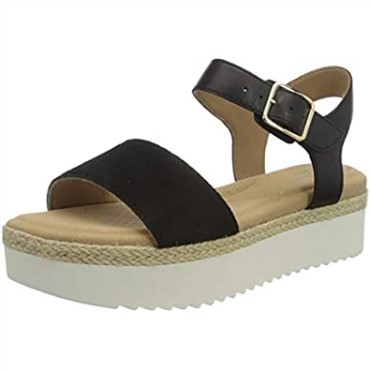 Sandalia Con Cuña Lana Shore Para Mujer Clarks