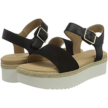 Sandalia Con Cuña Lana Shore Para Mujer Clarks