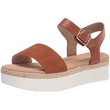 Sandalia Con Cuña Lana Shore Para Mujer Marrón Oscuro Clarks