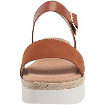 Sandalia Con Cuña Lana Shore Para Mujer Marrón Oscuro Clarks
