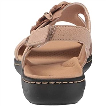 Sandalia Mujer Laurieann Bea Arena Piel Sintetica Combi Clarks