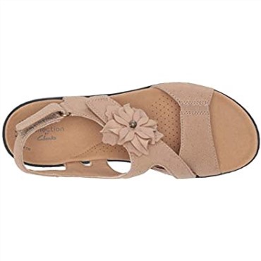 Sandalia Mujer Laurieann Bea Arena Piel Sintetica Combi Clarks