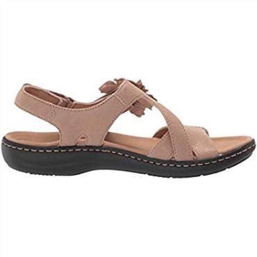 Sandalia Mujer Laurieann Bea Arena Piel Sintetica Combi Clarks