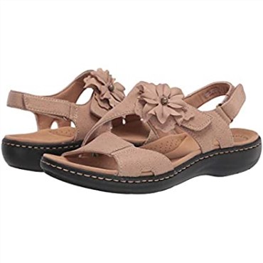 Sandalia Mujer Laurieann Bea Arena Piel Sintetica Combi Clarks