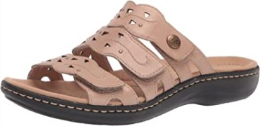 Sandalia Mujer Laurieann Echo Clarks Sand Cuero