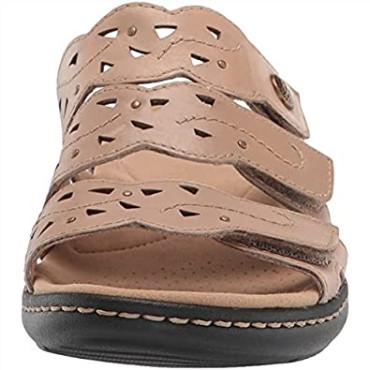 Sandalia Mujer Laurieann Echo Clarks Sand Cuero