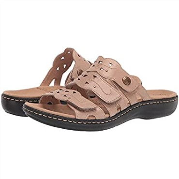 Sandalia Mujer Laurieann Echo Clarks Sand Cuero