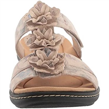 Sandalia Plana Laurieann Judi Para Mujer Clarks Sand Interest